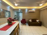 Conforto com ar, tvs smart, na quadra da praia do Forte, em frente Praça da Cidadania