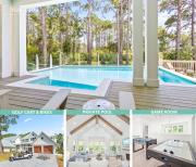 Elegance On Eastern Lake by Stay on 30A- Pool, Bikes, Golf Cart
