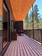 Hermosa casa en el bosque