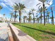 Carihuela en primera linea de playa con vistas y garaje! C