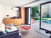 Studio with garden and pool