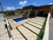 Casa de Praia com Piscina e Churrasqueira em Paripueira - AL