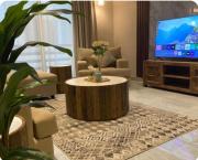 شقة غرفتين نوم وصالة ومطبخ