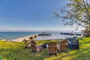 Lakeside Cabin with Beach about 14 Mi to Ski Area!