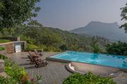 SaffronStays Raanwaara Luxe - 2BR villa with dual balcony jacuzzis, infinity swing & private waterfall, luxurious escape
