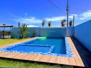 Casa Praiana pé na areia Morro Branco