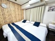 大国町駅徒歩3分 なんば駅1駅 最大6名 ロイヤル907