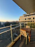 Central Apartment with City Park View and Terrace Central Apartment with City Park View and Terrace