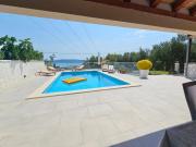 Holiday house Doris with pool, garden and view