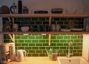 The house under Northern lights