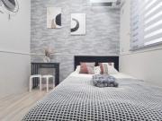 新宿中心商圈-新大久保徒步4分-新宿徒步10分-2Room-Max4P