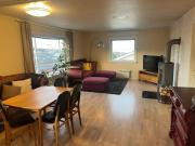 Cozy home with a fireplace, well connected to bus, quiet and view over the fjord