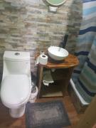 cabaña individual amoblada