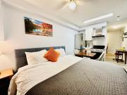 Romantic Studio with Kitchen & AC & BBQ & a Huge Balcony 164