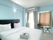 Minimalist Studio Grand Sentraland Karawang Apartment By Travelio