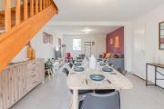 Maison 8 pers à 15min à pied de la plage avec jardin