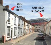 1 min from Anfield Stadium 3 Car Parking Spots