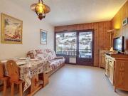 Studio confortable pour 4 à La Clusaz avec balcon et garage - FR-1-818-88