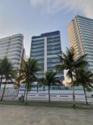 Seu Refúgio à Beira Mar, Sacada Gourmet e Wi-Fi Vista Lateral do Mar Maracanã 1 Dorm