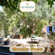 Moulin Rose, Parking - Jardin