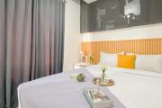 Simply Look 1BR at Boutique Kemayoran Apartment By Travelio
