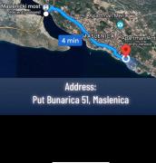 Apartman Sage, 2+1. Maslenica, Zadar