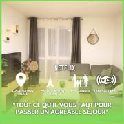 Le Cocon lumineux à 20mn de Paris et Orly