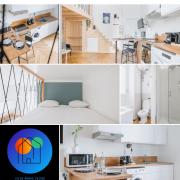 Studio hypercentre lumineux wifi Villa Marie Celine