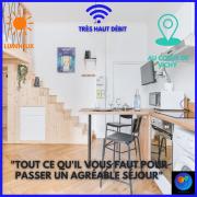 Studio hypercentre lumineux wifi Villa Marie Celine