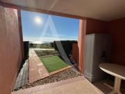 Studio cabine 4 personnes vue jardin dans residence avec piscine