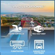 Luxueux T3 Piscine et Vue Somptueuse