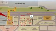 Two Palm Tree Villas Condominium - Studio 1O with Balcony - Across Terminal 3 Airport