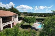 Air-conditioned house in the Luberon with heated swimming pool in Saint Saturnin les Apt - 8 people.