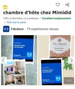 chambre dhôte chez Mimidid