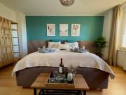 Ferienwohnung 1 im Beachhouse am Goitzschesee - strandnah, familienfreundlich & komfortabel