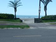 Pé na areia com ar condicionado