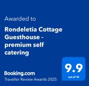 Rondeletia Cottage Guesthouse - premium self catering