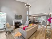 The Paramour comfy home with ground floor bedroom and fenced in yard