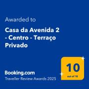 Casa da Avenida 2 - Centro - Terraço Privado