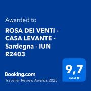 ROSA DEI VENTI - CASA LEVANTE - Sardegna - IUN R2403