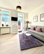 Ferienwohnung am Harz mit Küche, Balkon, Waschmaschine, Parkplatz mit Wallbox