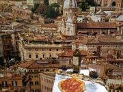 A bridge to the Coliseum