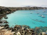 Al centro con panorama Favignana Isole Egadi