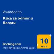 Kuća za odmor u Banatu