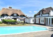 Beautiful Thatched Cottage with Outdoor Pool, Secure Garden, Dog & Family Friendly! Chichester Holiday Properties Beautiful Thatched Cottage with Outdoor Pool, Secure Garden, Dog & Family Friendly! Chichester Holiday Properties
