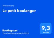 Le petit boulanger, grand 70 m2, garage disponible