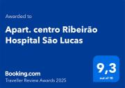 Apart. centro Ribeirão Hospital São Lucas