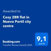 Cosy 2BR flat in Nuevo Portil city centre