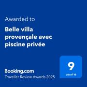Belle villa provençale avec piscine privée