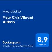 Your Chic Vibrant Airbnb